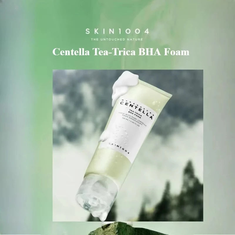 Glow Skin Paris x SKIN1004 Centella Tea-Trica Coffret Découverte – Nettoyant BHA, Toner Purifiant, Sérum & Crème B5