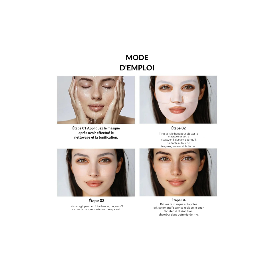 Masque de Nuit au Collagène – Glow Skin Paris
