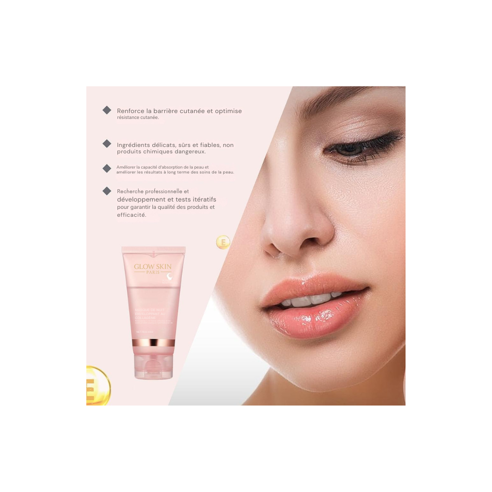 masque collagène - glow skin paris